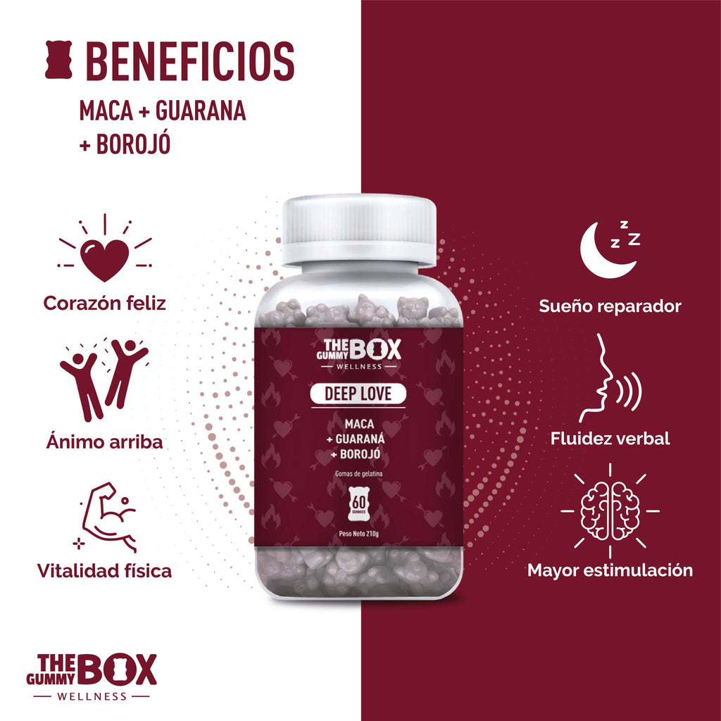 Maca Guaraná y Borojó en gomitas - ECommerce Venezuela