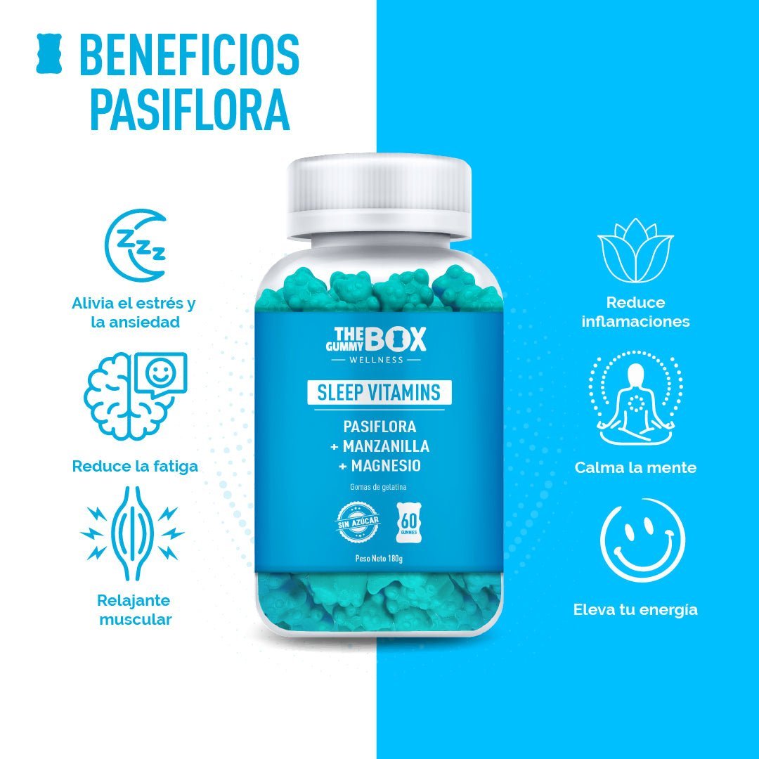 Pasiflora y manzanilla en gomitas - ECommerce Venezuela